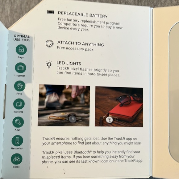 *NOB* TrackR Pixel Bluetooth Tracking Device - Picture 4 of 4